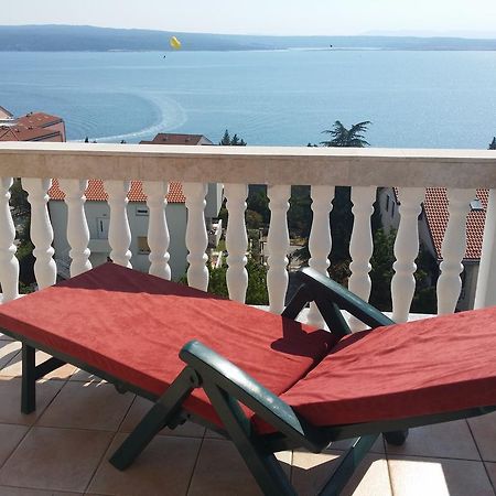 Panorama View Close Sandy Beach 100M To Talasoterapija, Crikvenica Dış mekan fotoğraf