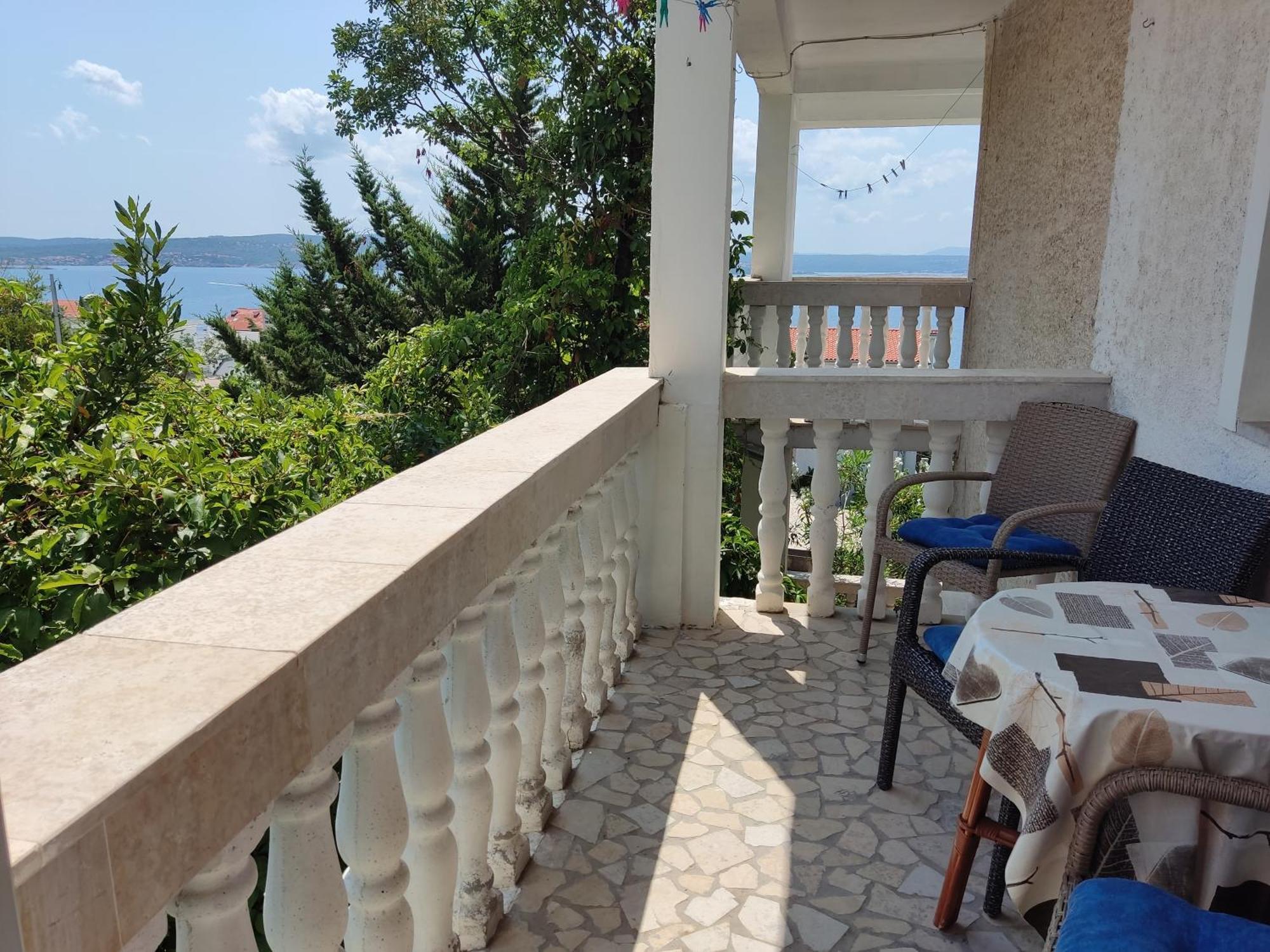 Panorama View Close Sandy Beach 100M To Talasoterapija, Crikvenica Dış mekan fotoğraf